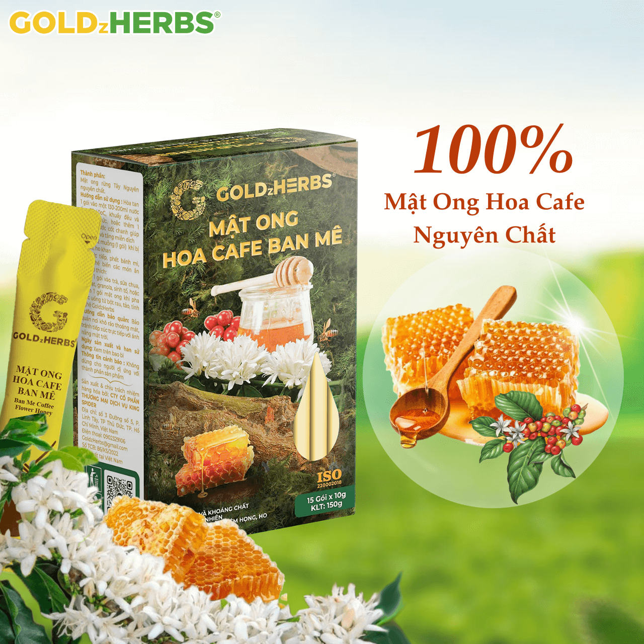 Mật ong hoa cafe Ban Mê - 1